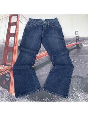 VTG Bluenotes Denim Jeans Flared Stretch Women’s Size 29x34 Bluenotes Canada Y2K